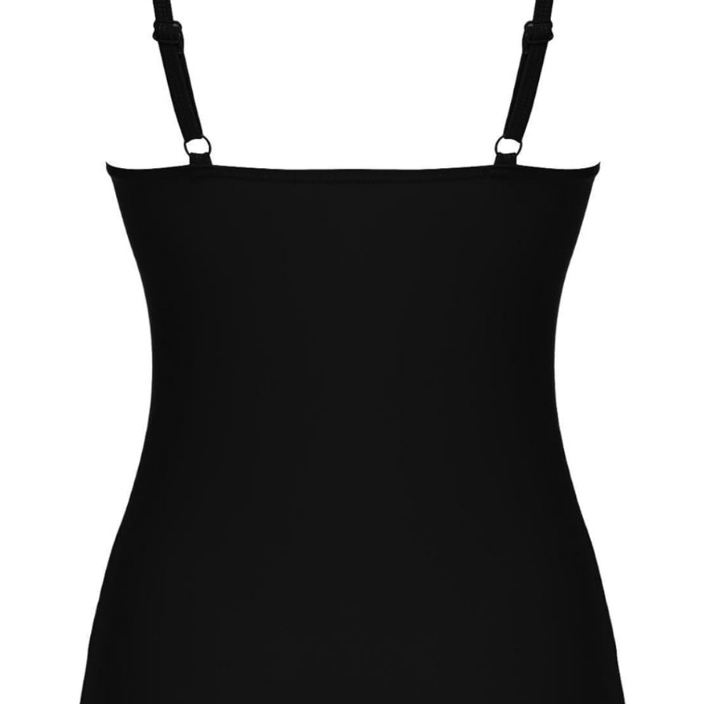 Ekouaer Women's One Piece Swimsuit Ruched Tummy Control Bathing Suits Vintage - Picture 5 of 5